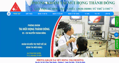 Desktop Screenshot of phongkhamtaimuihong.com