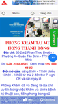 Mobile Screenshot of phongkhamtaimuihong.com